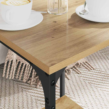 Couchtisch Artisan-Eiche 40 x 40 x 55 cm Holzwerkstoff