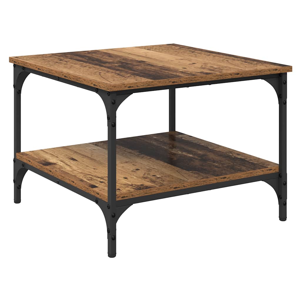 Couchtisch Altholz 55 x 55 x 40 cm Holzwerkstoff