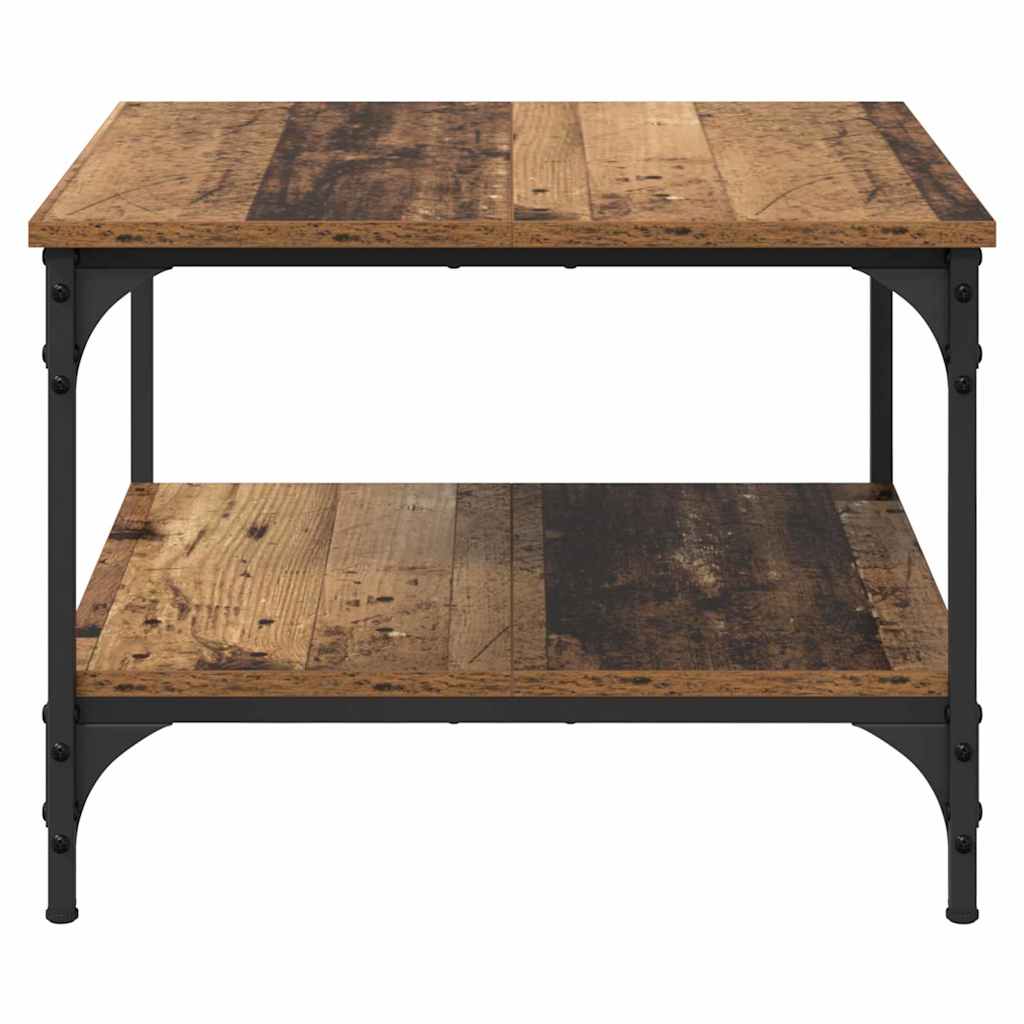 Couchtisch Altholz 55 x 55 x 40 cm Holzwerkstoff