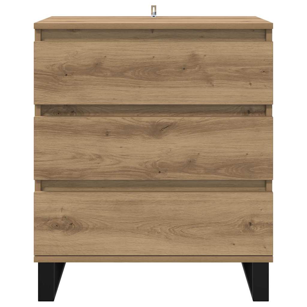 Sideboard Artisan-Eiche 60 x 35 x 70 cm Holzwerkstoff