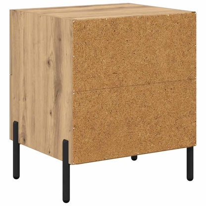 Nachttisch 2 pcs Artisan-Eiche 40 x 35 x 47,5 cm Holzwerkstoff