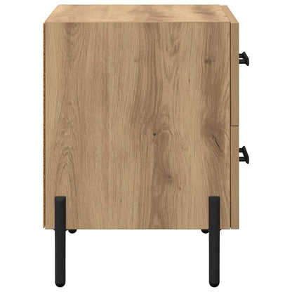 Nachttisch 2 pcs Artisan-Eiche 40 x 35 x 47,5 cm Holzwerkstoff