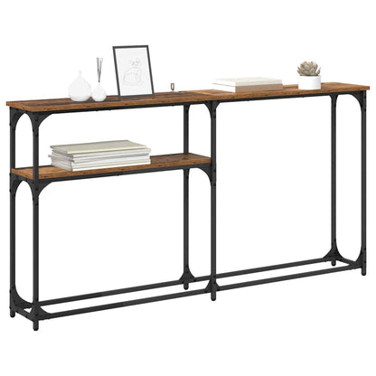 Konsolentisch Altholz 145x22.5x75cm Holzwerkstoff