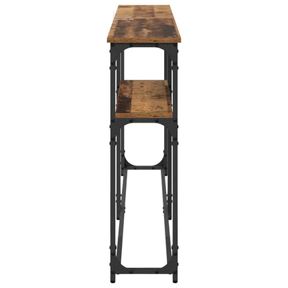 Konsolentisch Altholz 145x22.5x75cm Holzwerkstoff