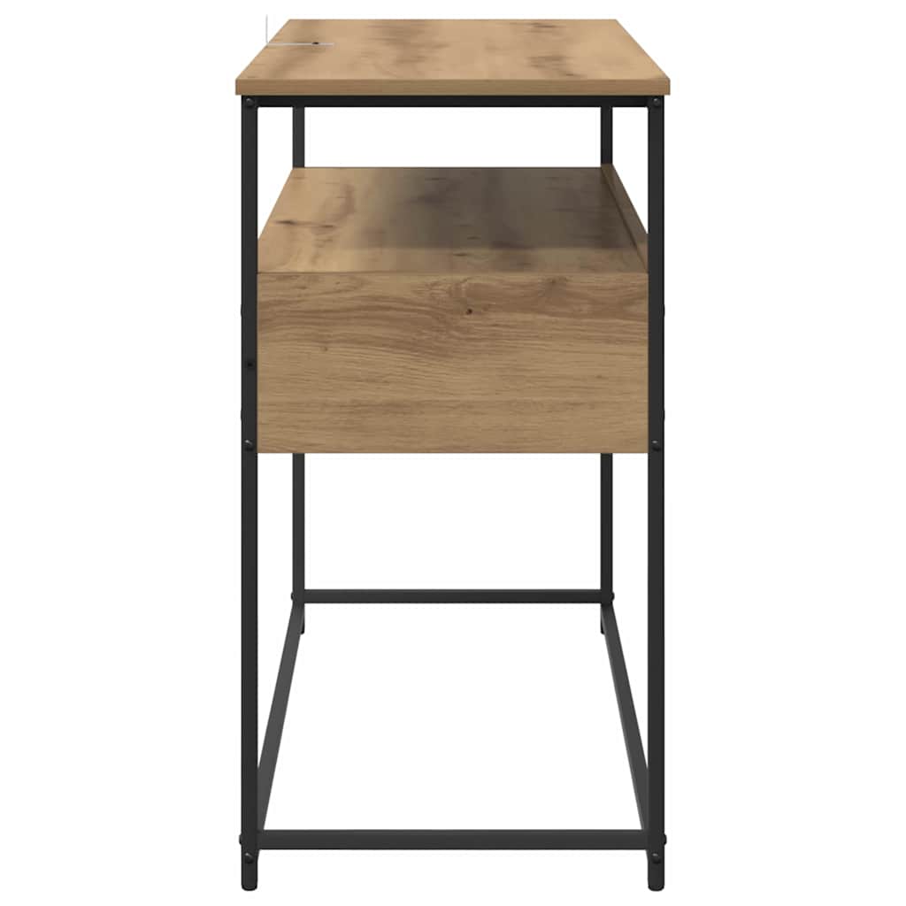 Konsolentisch Artisan-Eiche 100 x 40 x 75 cm Holzwerkstoff