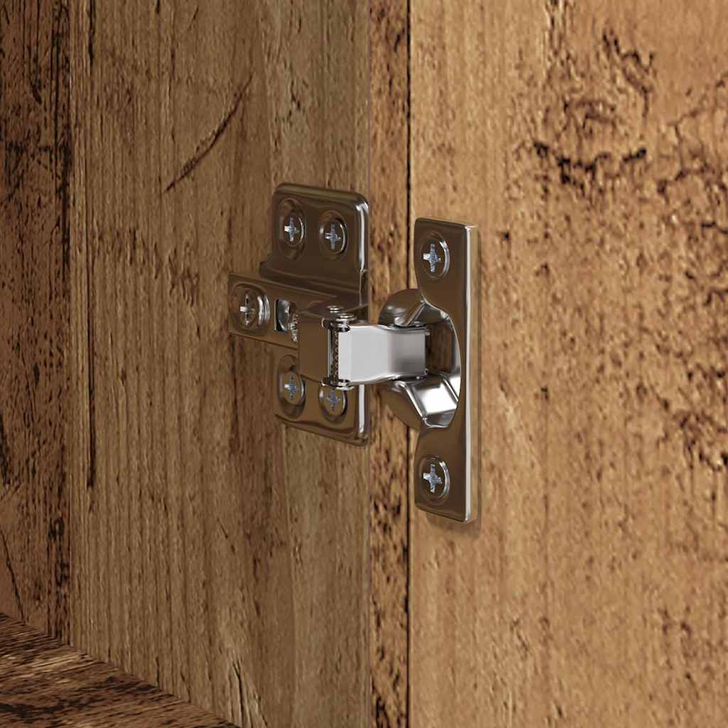 Highboard Altholz 62 x 36 x 121,5 cm Holzwerkstoff