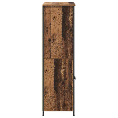 Highboard Altholz 62 x 36 x 121,5 cm Holzwerkstoff