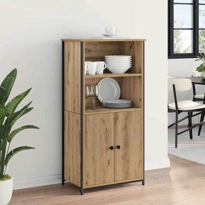 Highboard Artisan-Eiche 62 x 36 x 121,5 cm Holzwerkstoff