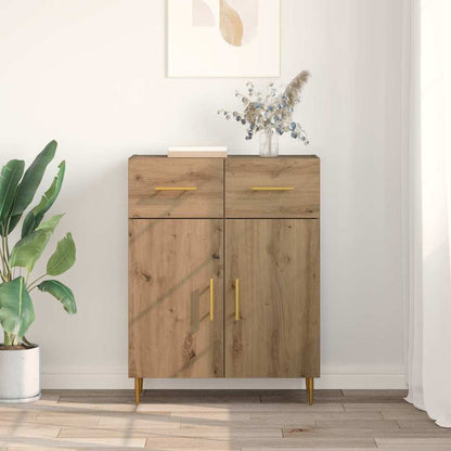 Sideboard Artisan-Eiche 69,5 x 34 x 90 cm Holzwerkstoff