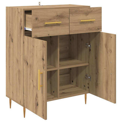 Sideboard Artisan-Eiche 69,5 x 34 x 90 cm Holzwerkstoff