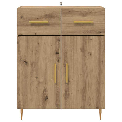 Sideboard Artisan-Eiche 69,5 x 34 x 90 cm Holzwerkstoff