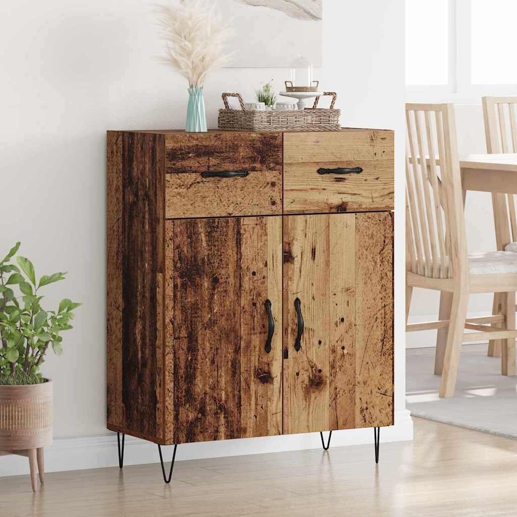 Sideboard Altholz 69,5 x 34 x 90 cm Holzwerkstoff