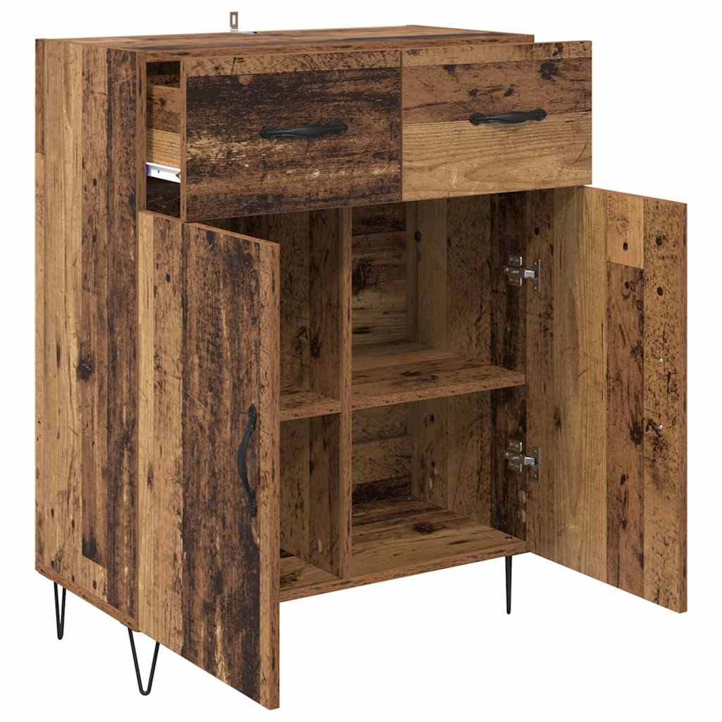 Sideboard Altholz 69,5 x 34 x 90 cm Holzwerkstoff