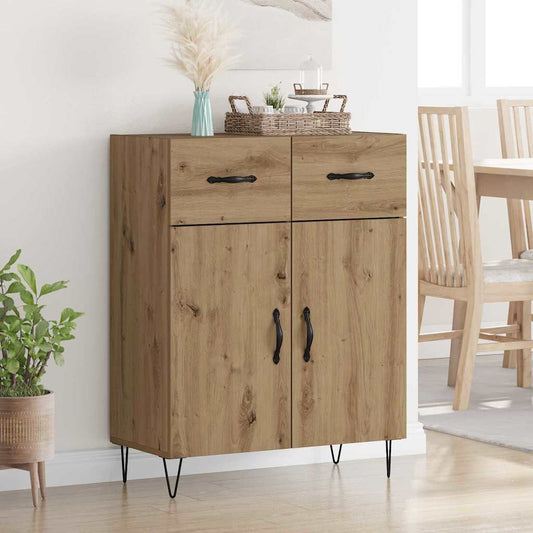 Sideboard Artisan-Eiche 69,5 x 34 x 90 cm Holzwerkstoff