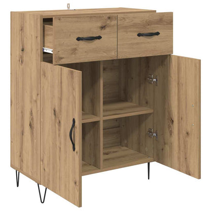 Sideboard Artisan-Eiche 69,5 x 34 x 90 cm Holzwerkstoff