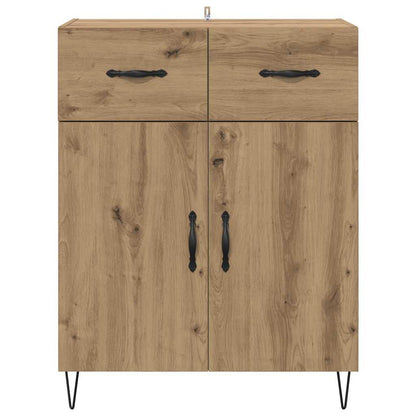Sideboard Artisan-Eiche 69,5 x 34 x 90 cm Holzwerkstoff