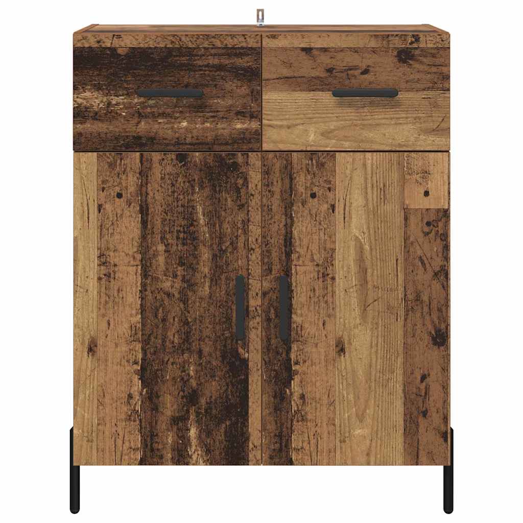 Sideboard Altholz 69,5 x 34 x 90 cm Holzwerkstoff