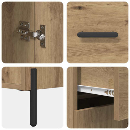 Sideboard Artisan-Eiche 69,5 x 34 x 90 cm Holzwerkstoff