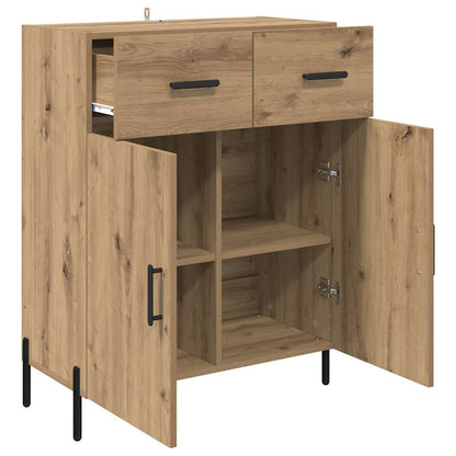 Sideboard Artisan-Eiche 69,5 x 34 x 90 cm Holzwerkstoff