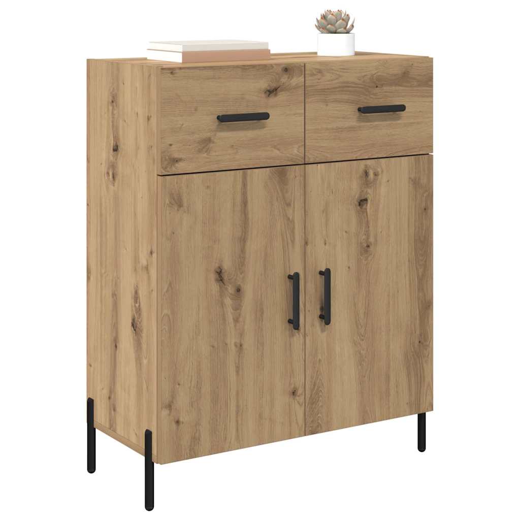 Sideboard Artisan-Eiche 69,5 x 34 x 90 cm Holzwerkstoff