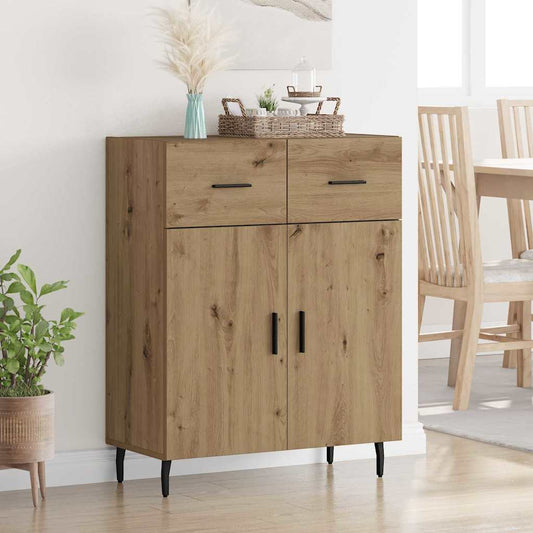 Sideboard Artisan-Eiche 69,5 x 34 x 90 cm Holzwerkstoff