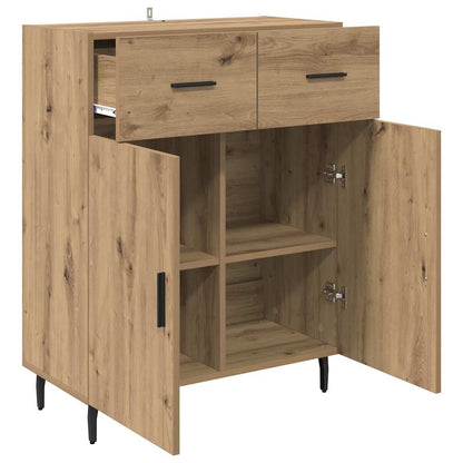 Sideboard Artisan-Eiche 69,5 x 34 x 90 cm Holzwerkstoff