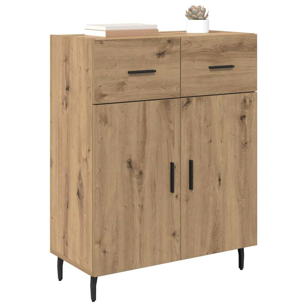 Sideboard Artisan-Eiche 69,5 x 34 x 90 cm Holzwerkstoff
