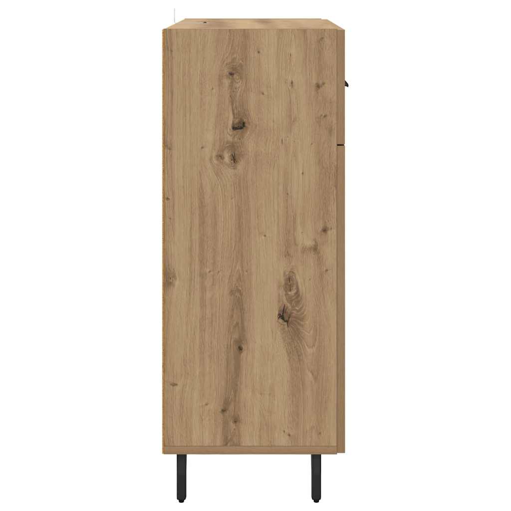 Sideboard Artisan-Eiche 69,5 x 34 x 90 cm Holzwerkstoff