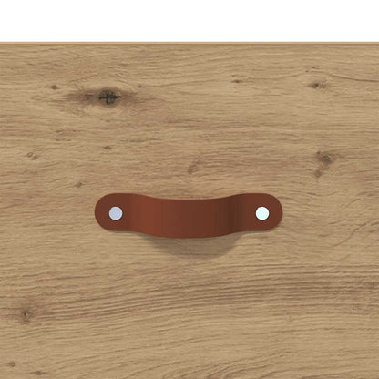 Wandmontiertes Nachttischchen Artisan-Eiche 35 x 35 x 20 cm