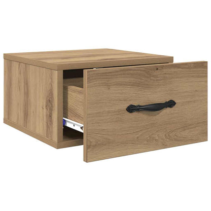 Nachttisch 2 pcs Artisan-Eiche 35 x 35 x 20 cm Holzwerkstoff