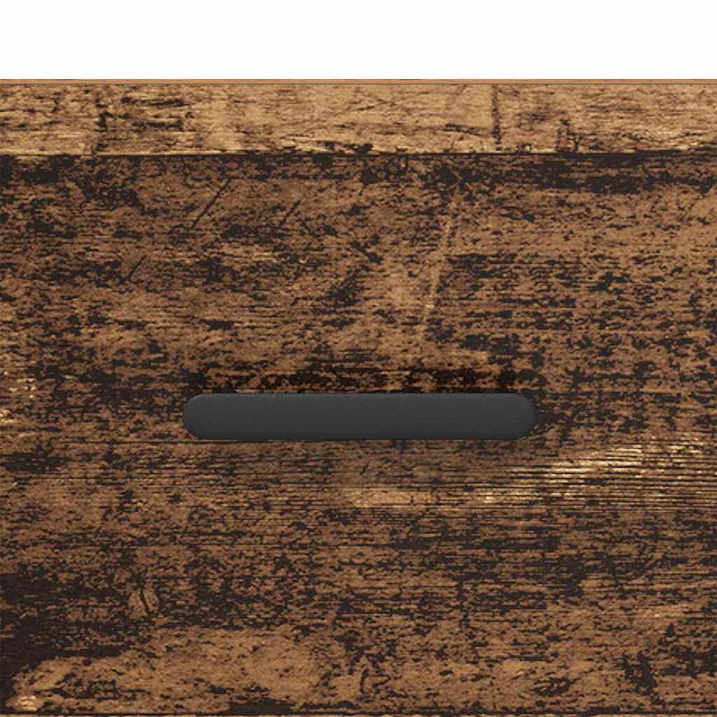 Nachttisch Wandmontiert Altholz 35 x 35 x 20 cm Holzwerkstoff