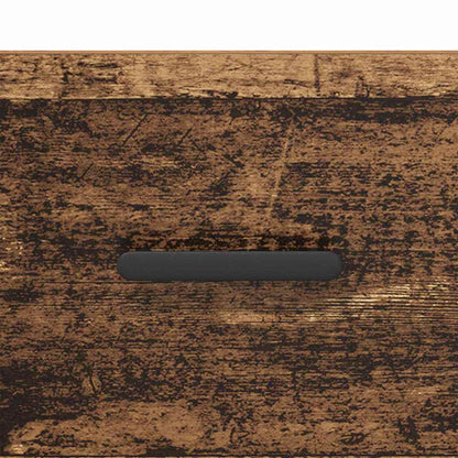Nachttisch Wandmontiert Altholz 35 x 35 x 20 cm Holzwerkstoff