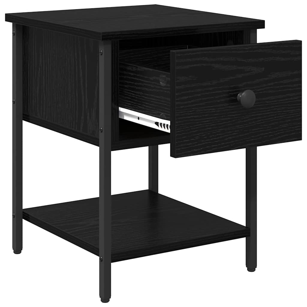 Nachttisch 2 pcs Altholz 35 x 35 x 20 cm Holzwerkstoff