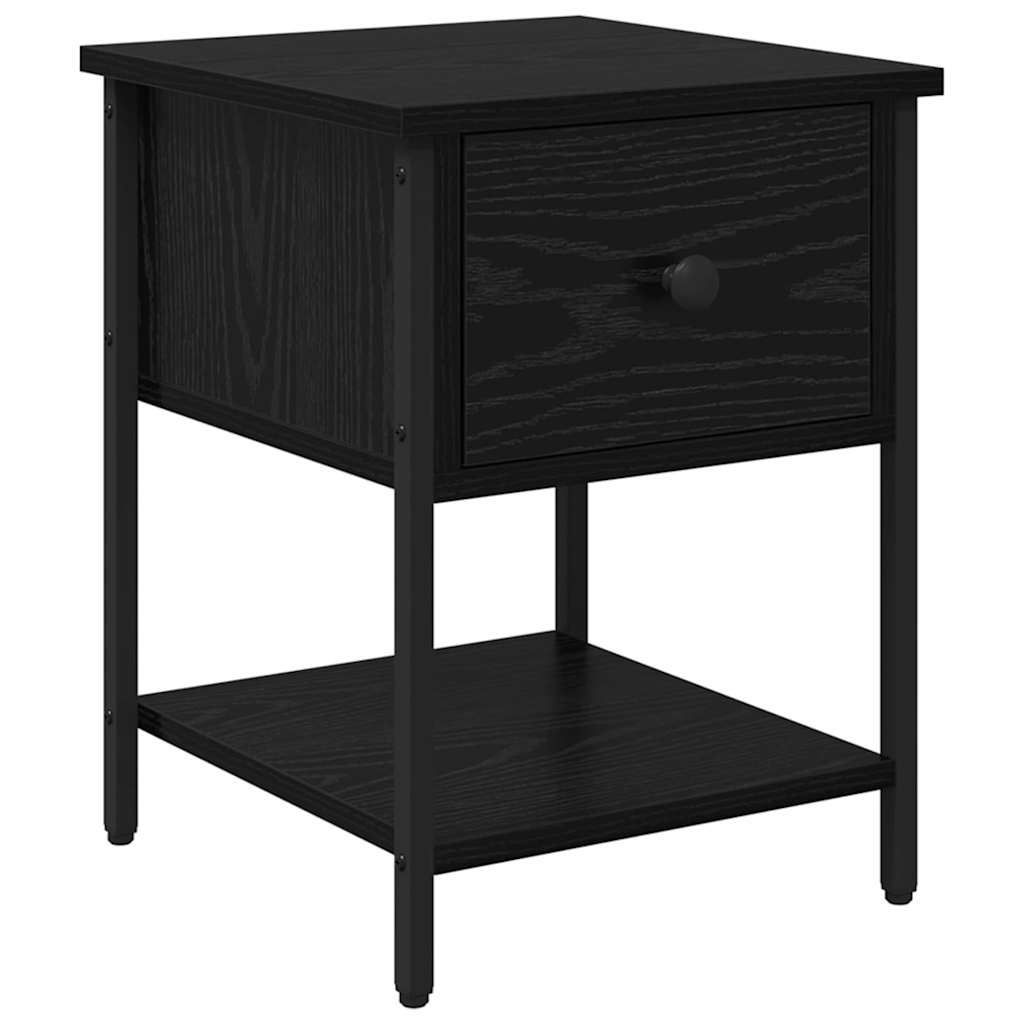 Nachttisch 2 pcs Altholz 35 x 35 x 20 cm Holzwerkstoff