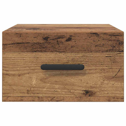 Nachttisch 2 pcs Altholz 35 x 35 x 20 cm Holzwerkstoff