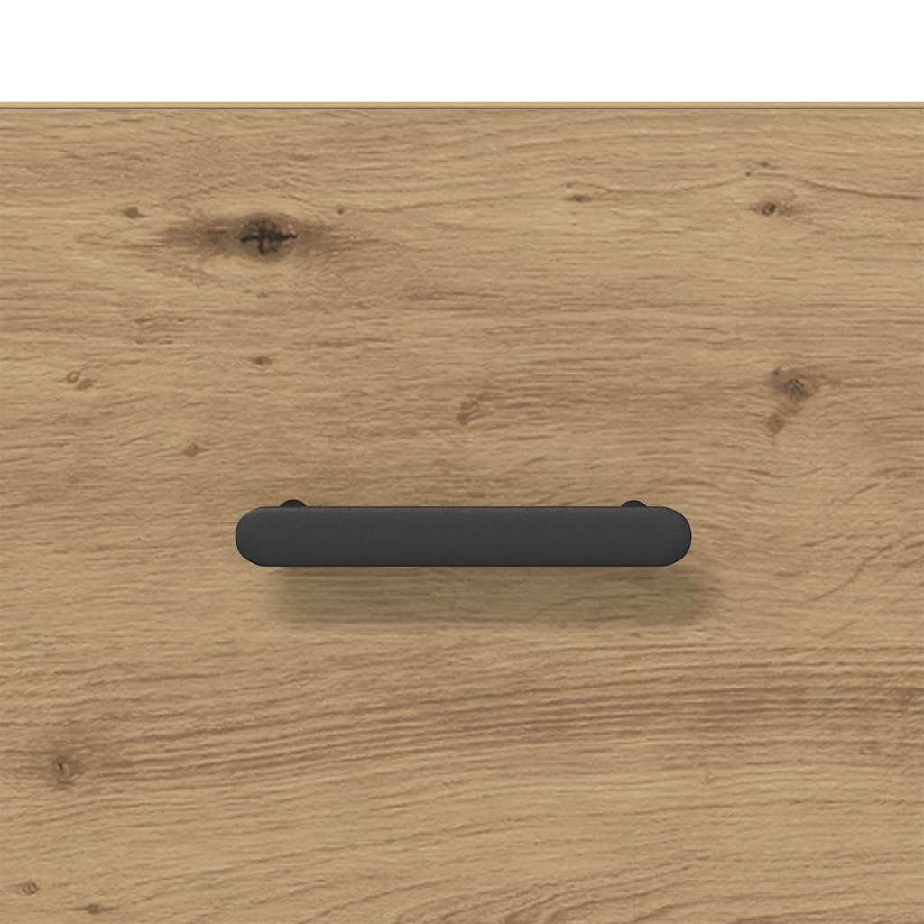 Nachttisch Eiche handwerklich 35 x 35 x 20 cm Holzwerkstoff