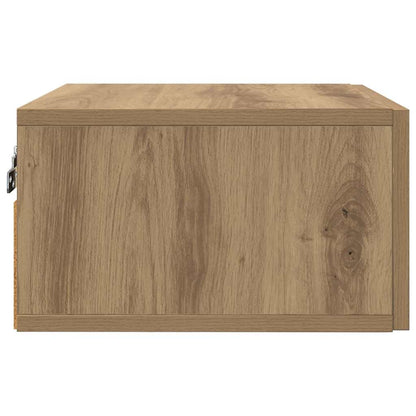 Nachttisch 2 pcs Eiche handwerklich 35 x 35 x 20 cm