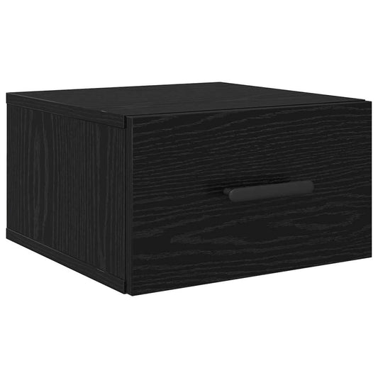 Nachttisch Schwarze Eiche 35 x 35 x 20 cm Holzwerkstoff