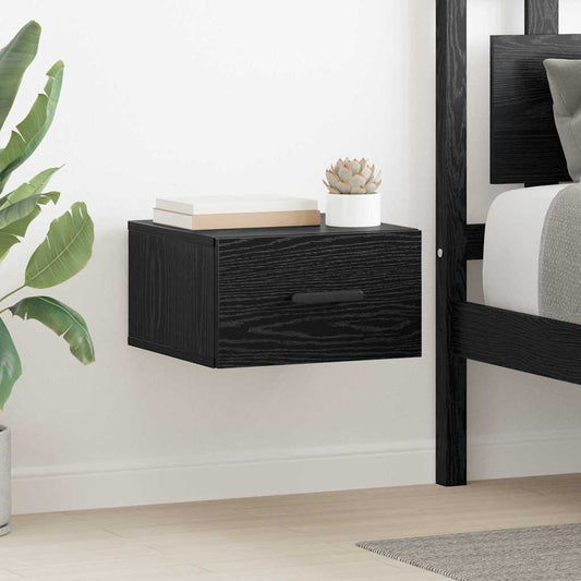 Nachttisch 2 pcs Schwarze Eiche 35 x 35 x 20 cm Holzwerkstoff