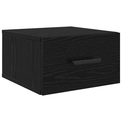 Nachttisch 2 pcs Schwarze Eiche 35 x 35 x 20 cm Holzwerkstoff