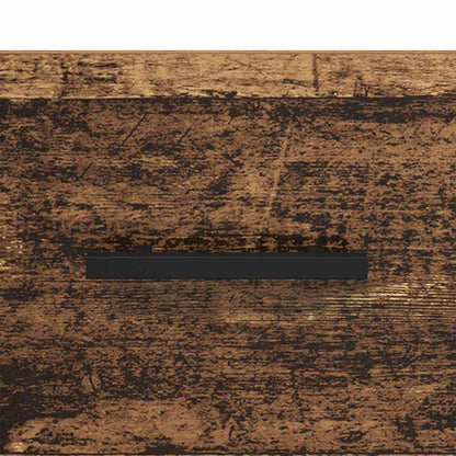 Nachttisch Wandmontiert Altholz 35 x 35 x 20 cm Holzwerkstoff