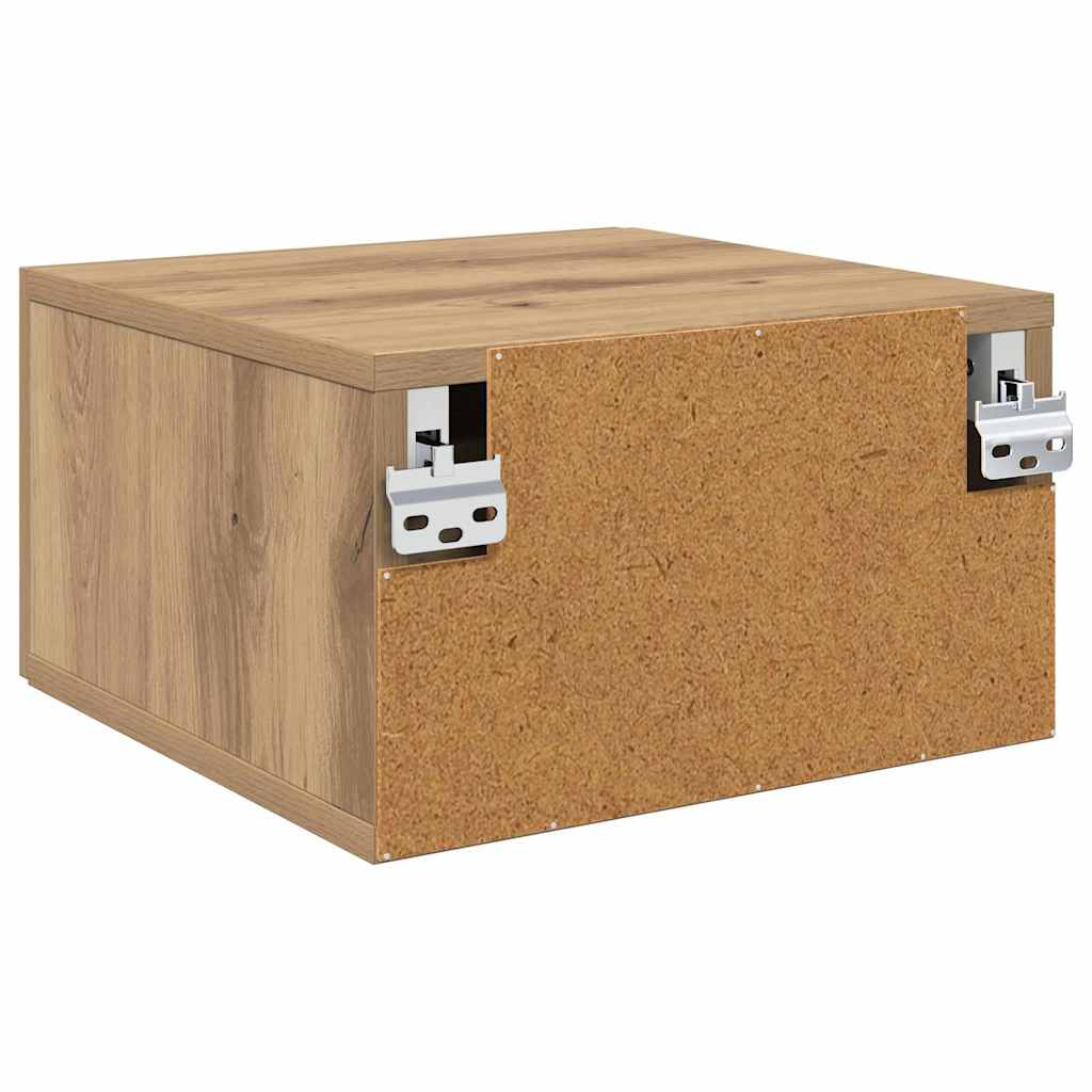 Nachttisch Artisan-Eiche 35 x 35 x 20 cm Holzwerkstoff