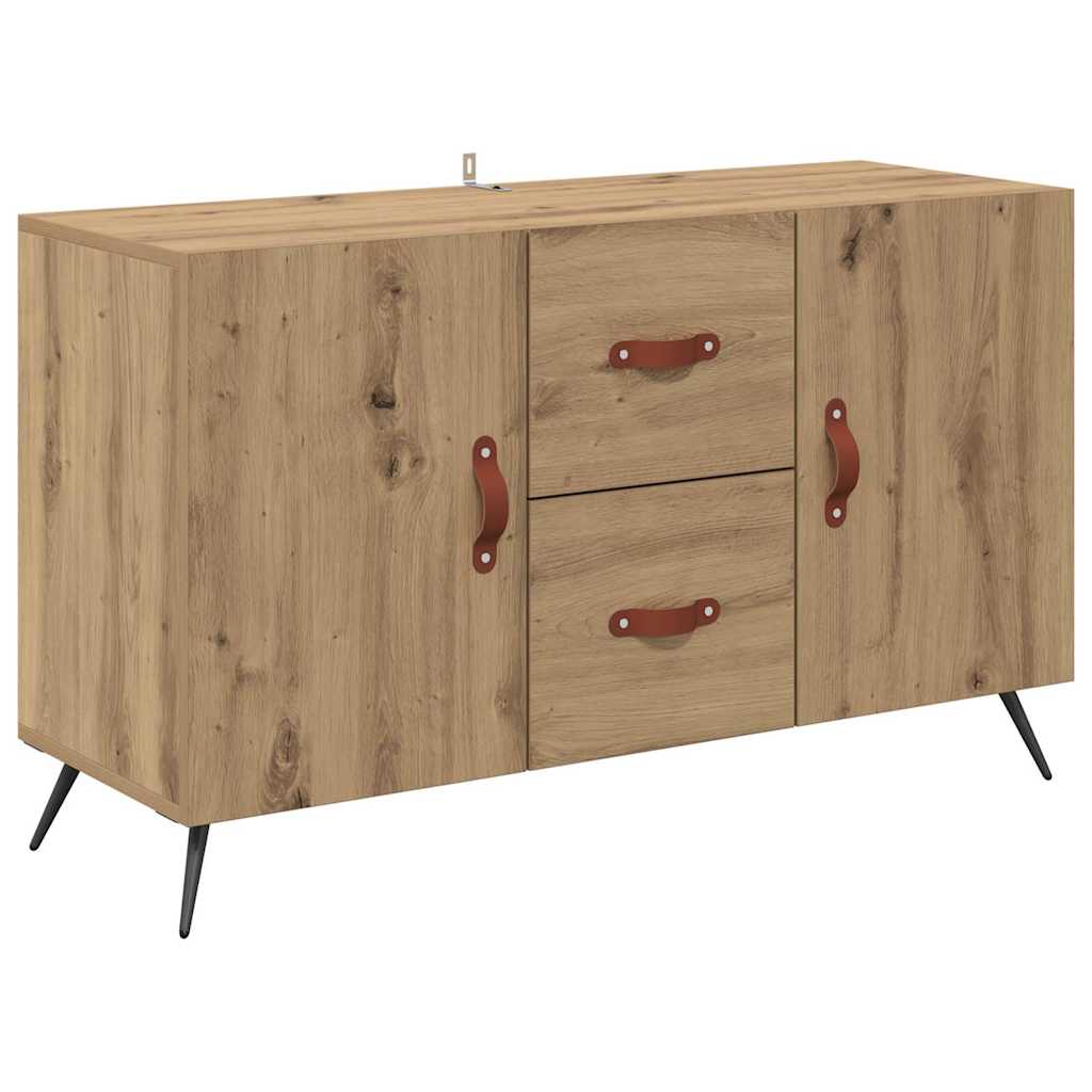 Sideboard Artisan-Eiche 100 x 36 x 60 cm Holzwerkstoff