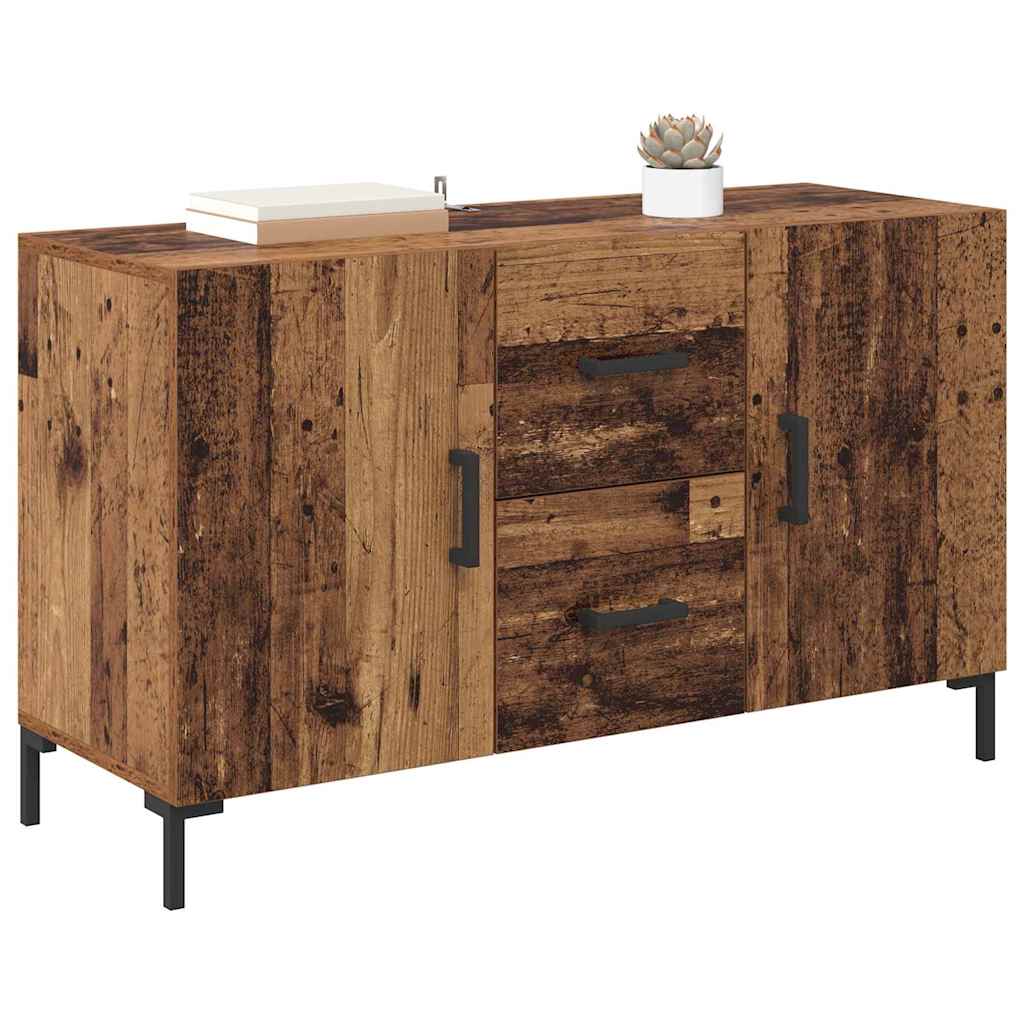 Sideboard mit Schubladen Altholz 100 x 36 x 60 cm Holzwerkstoff