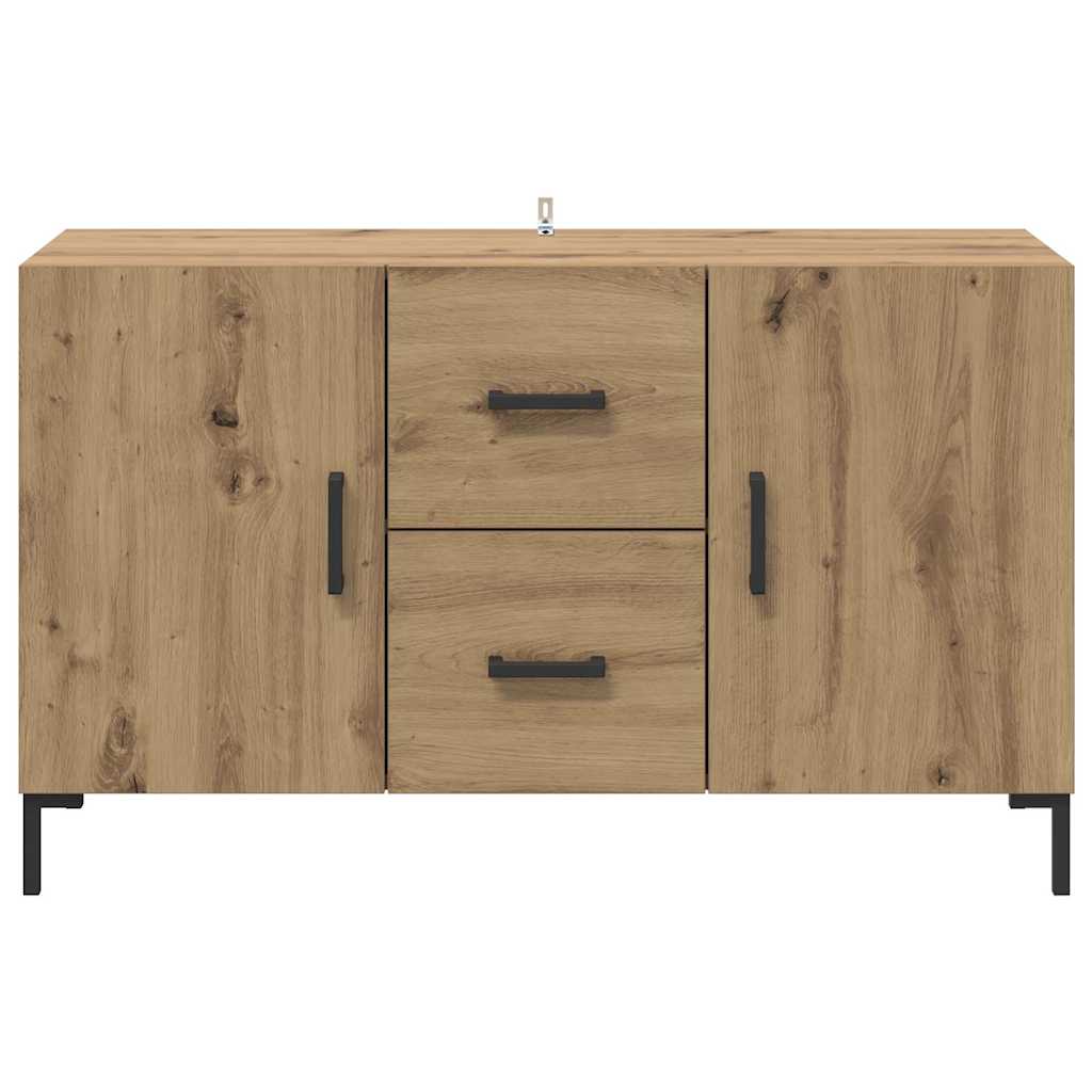 Sideboard Artisan-Eiche 100 x 36 x 60 cm Holzwerkstoff