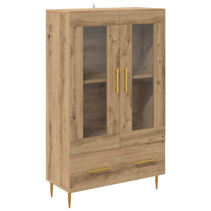 Highboard mit Schubladen Artisan-Eiche 69,5 x 31 x 115 cm