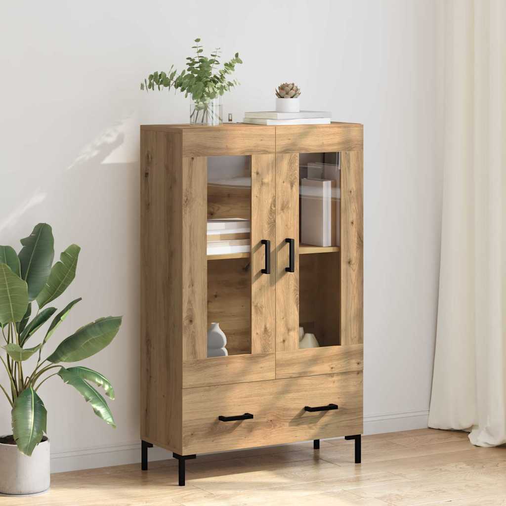 Highboard Artisan-Eiche 69,5 x 31 x 115 cm Holzwerkstoff