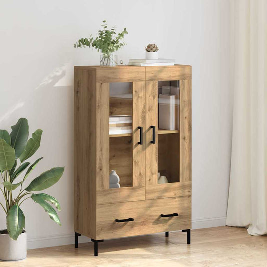Highboard Artisan-Eiche 69,5 x 31 x 115 cm Holzwerkstoff