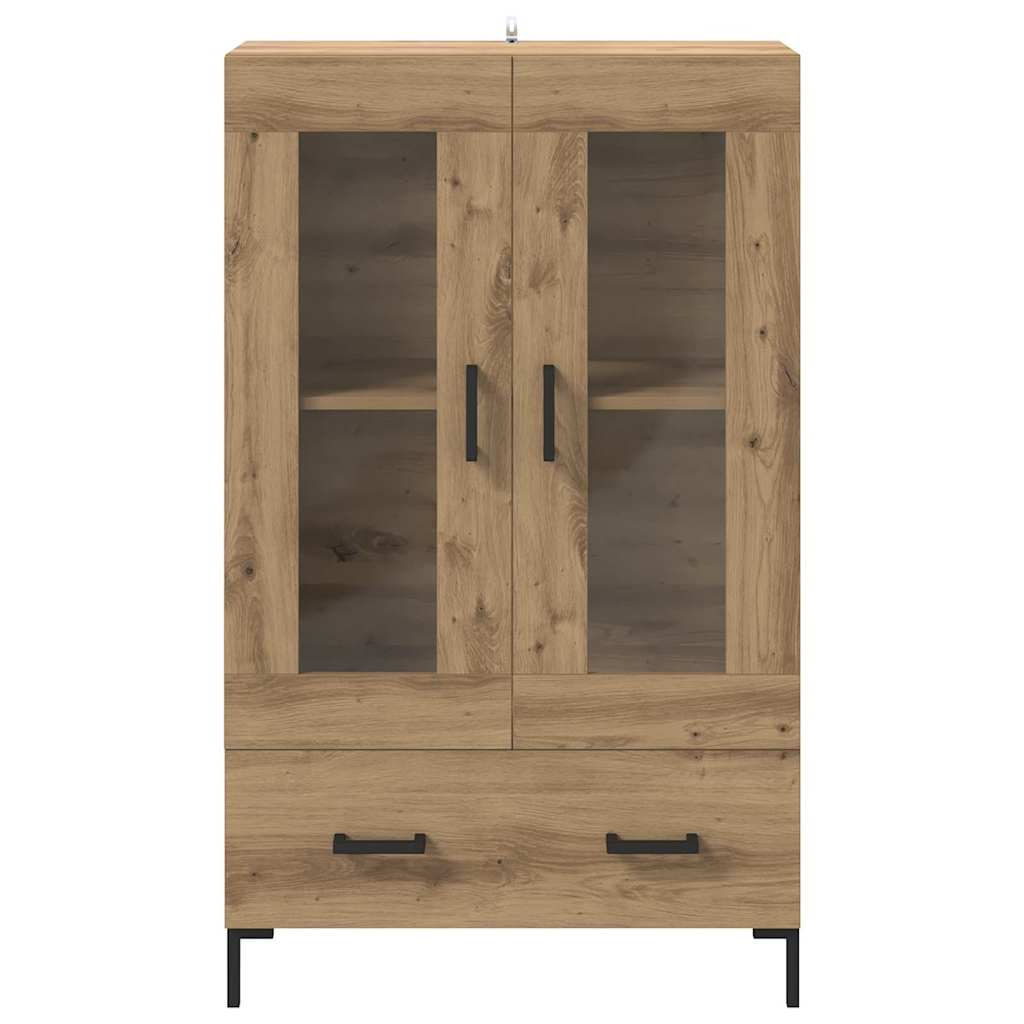 Highboard Artisan-Eiche 69,5 x 31 x 115 cm Holzwerkstoff