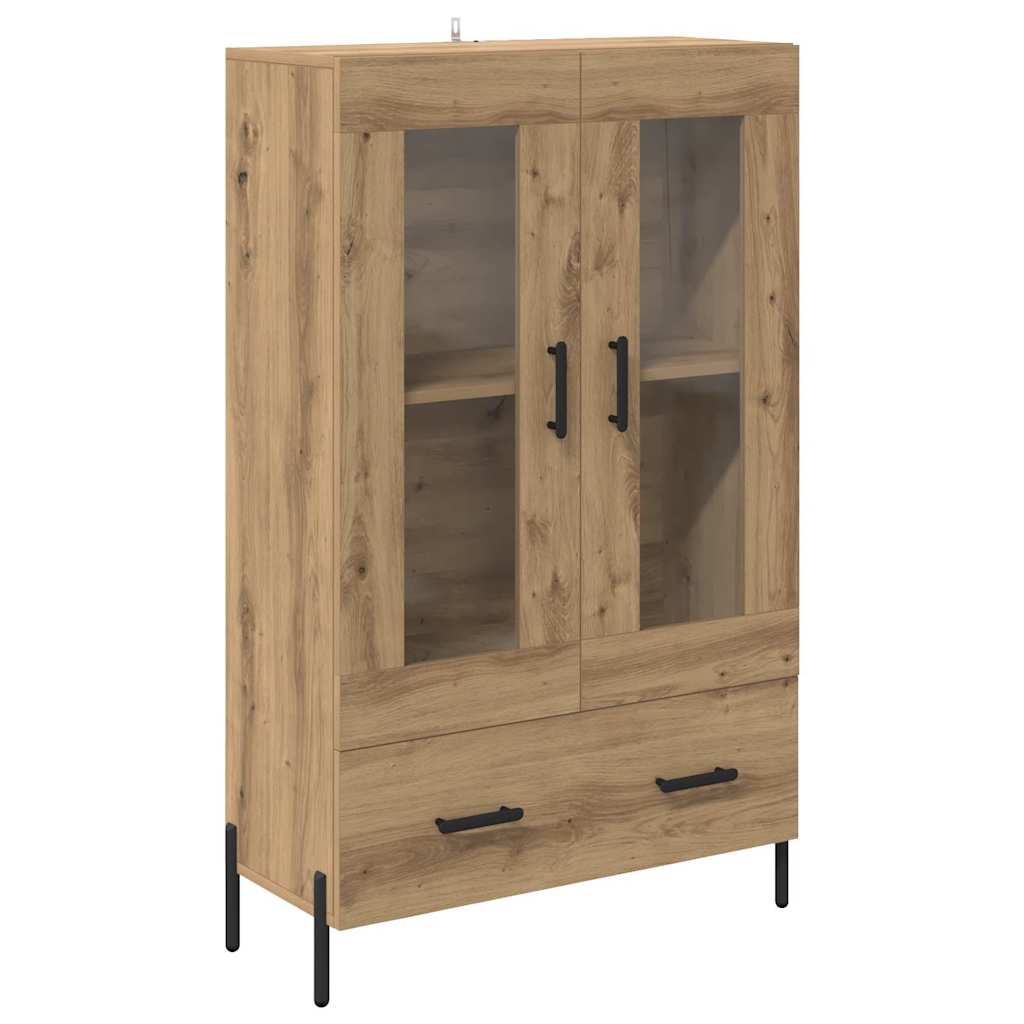 Highboard Corona Artisan-Eiche 69,5 x 31 x 115 cm Holzwerkstoff